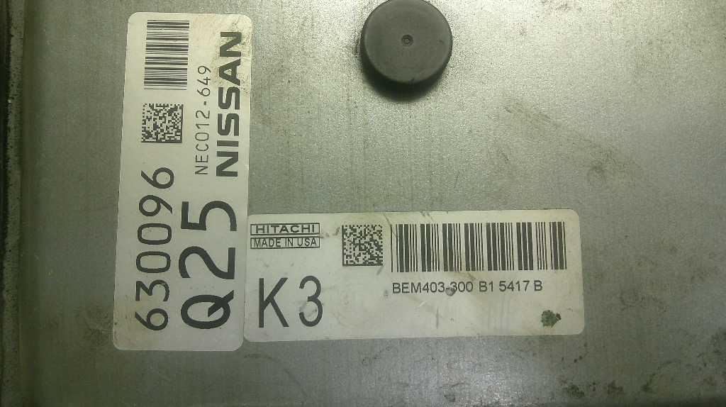 Engine ECM Control Module 2.5L Fits 14-17 Compatible with Nissan Compatible with Rogue NEC012-649 NEC012649