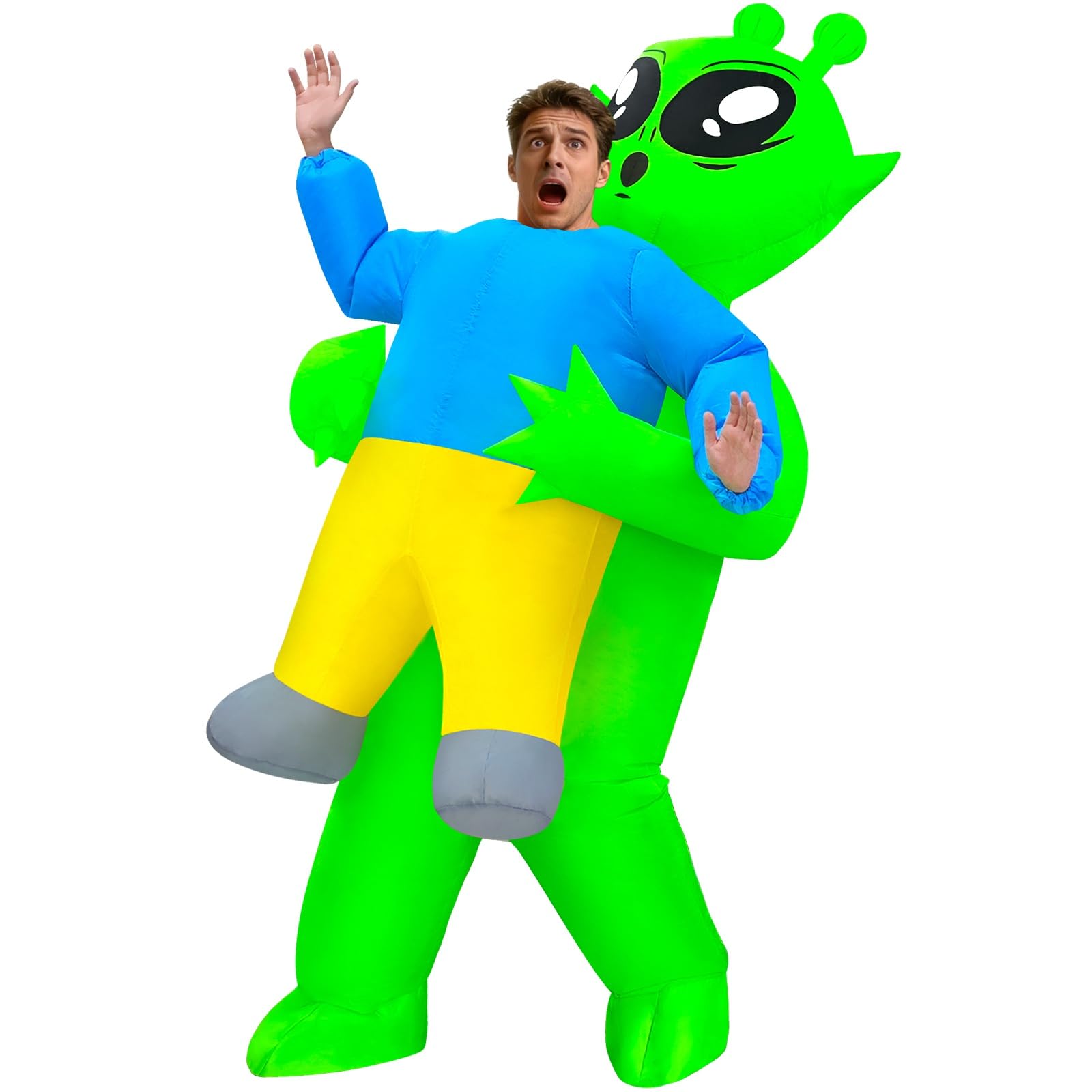 Danxilu Inflatable Alien Abduction Costume Adult for Halloween