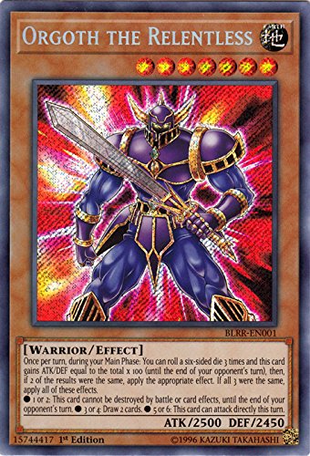 Yu-Gi-Oh! - Orgoth The Relentless - BLRR-EN001 - Secret Rare - 1st Edition - Battles of Legend: Relentless Revenge