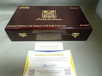 【木箱入り】PENSKE gpm 1/43 Sunoco T70 ロ－ラ3Set Amazon | GMP 1/43 ペンスキー ローラ T70 SUNOCO Oil 3台セット
