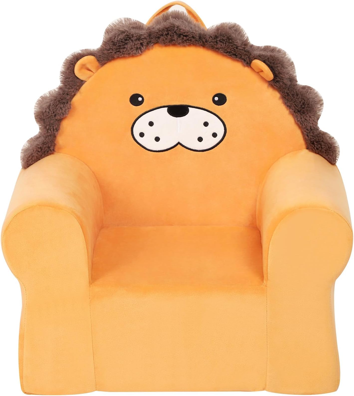 MOMCAYWEX Cuddly Toddler First Chair, Premium Character Chair, Yellow, 18 Month up to 3 Years