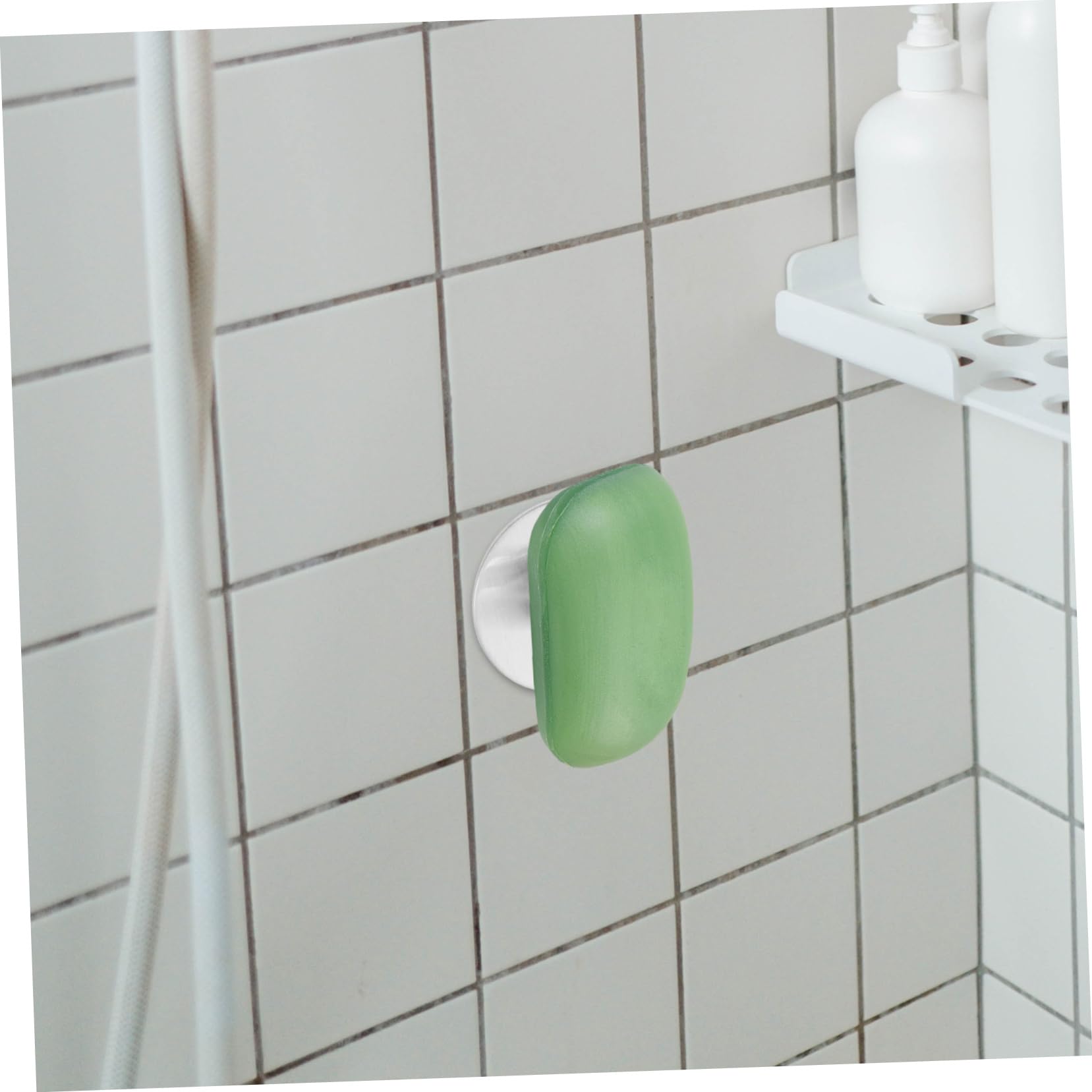 STOBAZA 5sätze Magnetischer Seifenhalter Aus Edelstahl Wandmontage Selbstklebend Ohne Bohren Für Badezimmer Und Waschbecken Elegantes Design Zur Vermeidung Von Nassem Seifenstück