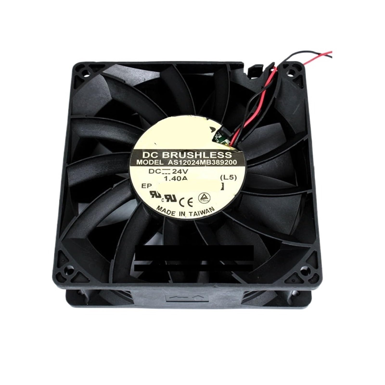 WEUSANXPL AS12024MB389200 DC 24V 1.40A 120x120x38mm 2-Wire Cooling Fan
