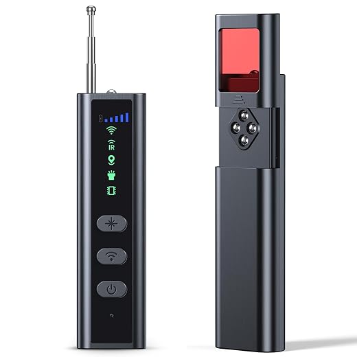 Hidden Camera Detector, RF Detector, Magnetic GPS Tracker Detector