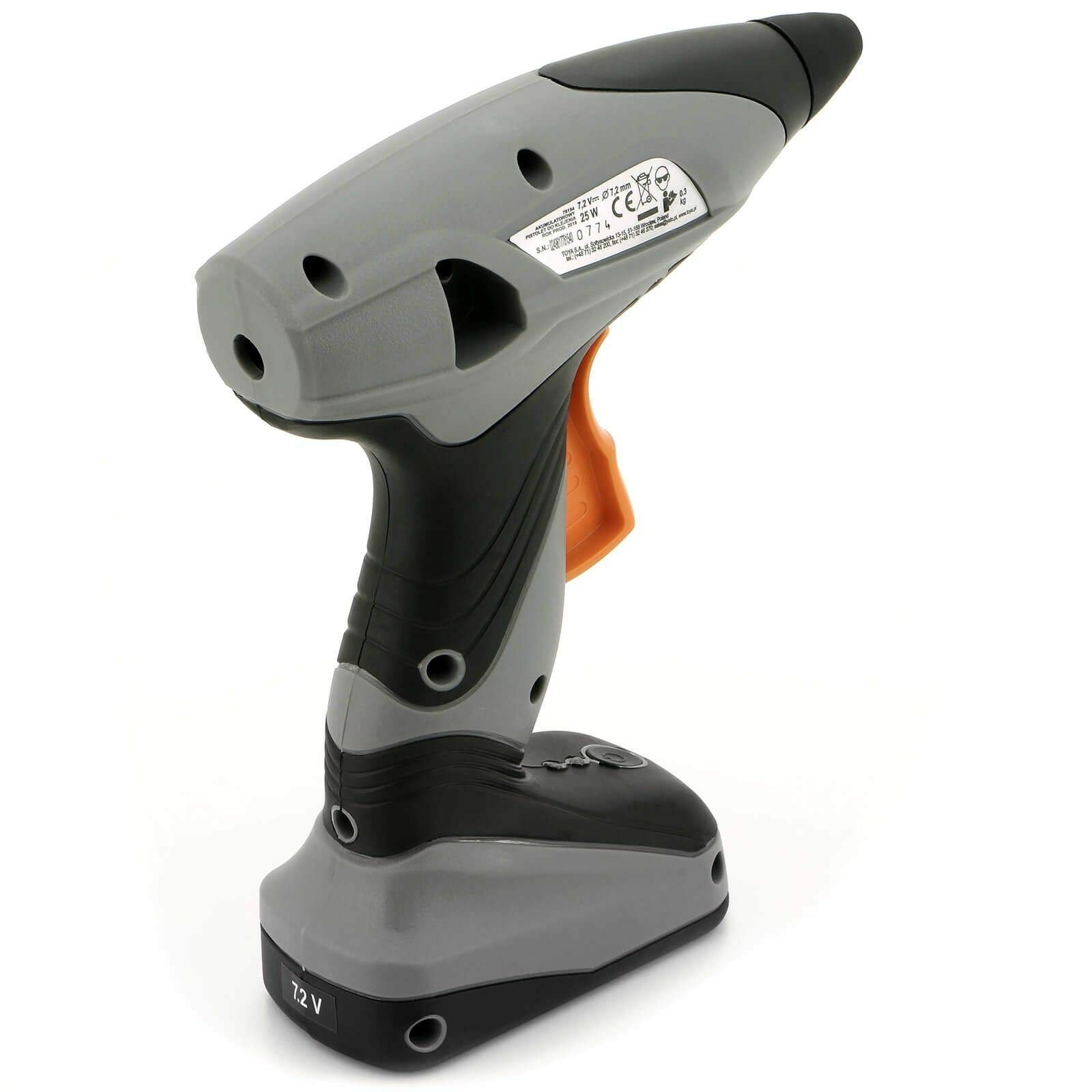 STHOR® Akumulatorowy pistolet do klejenia na gorąco 25 W pistolet do klejenia na gorąco