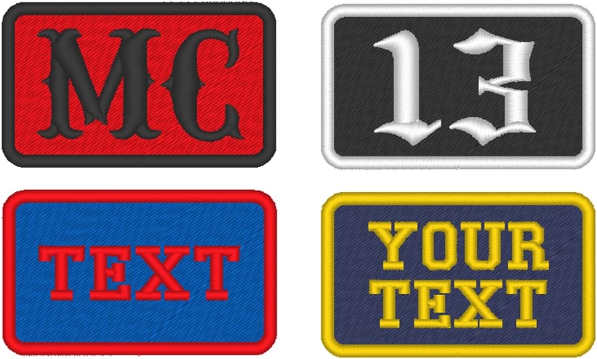 Custom Embroidered Name Tag Motorcycle Biker MC In Pakistan - Foto 12