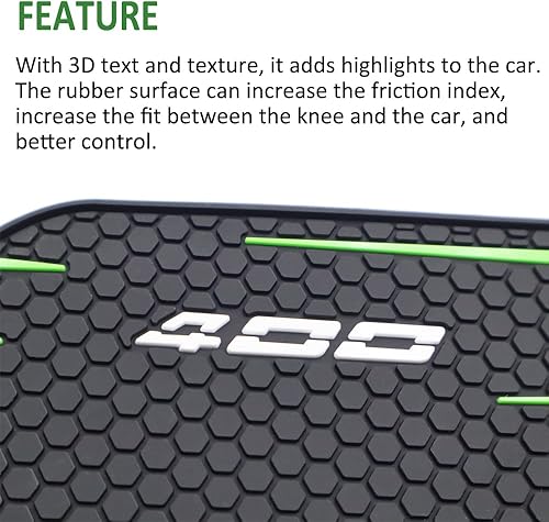 Miniatura 6 de Para Ninja 250 400 z400 ninja400 z400 2018-2022 2023 2024 accesorios de motocicleta lado tanque de combustible almohadilla protectora de rodilla