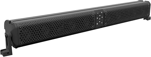 Miniatura 5 de wet sounds Stealth XT 12-B - Barra de sonido todo en uno IP67 resistente a la intemperie de 300 W amplificada Bluetooth de 12 altavoces con control