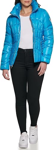 Miniatura 2 de GUESS Chaqueta acolchada de peso medio para mujer