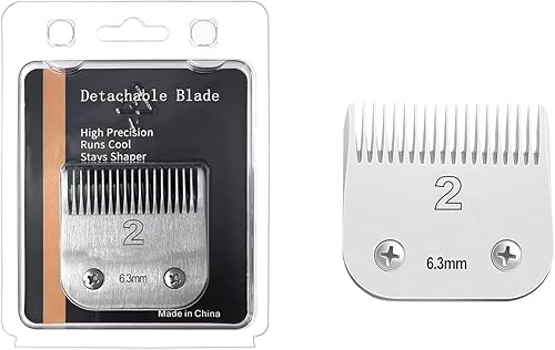 Miniatura 3 de Juego de cuchillas de cerámica de repuesto desmontables profesionales, compatible con oster Classic 76Star-TeqPower-Teq y A* dis AGC, BDC, BGC, MBG