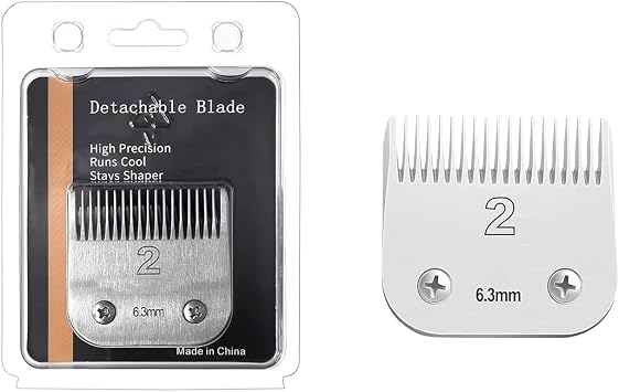 2# Replacement Ceramic Blades,Compatible with Oster Classic 76,Andis AGC
