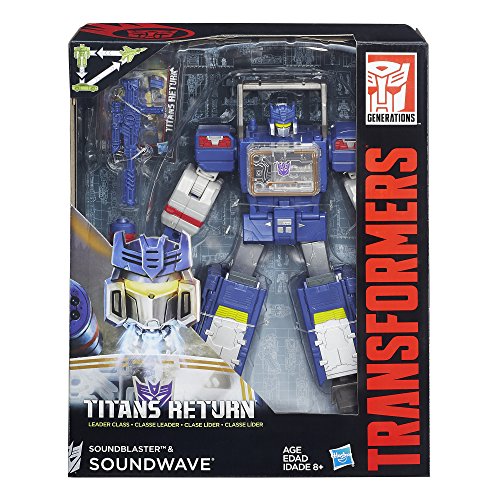 Transformers Generations Leader Titans Return Soundwave Actionfigur – Bild 3