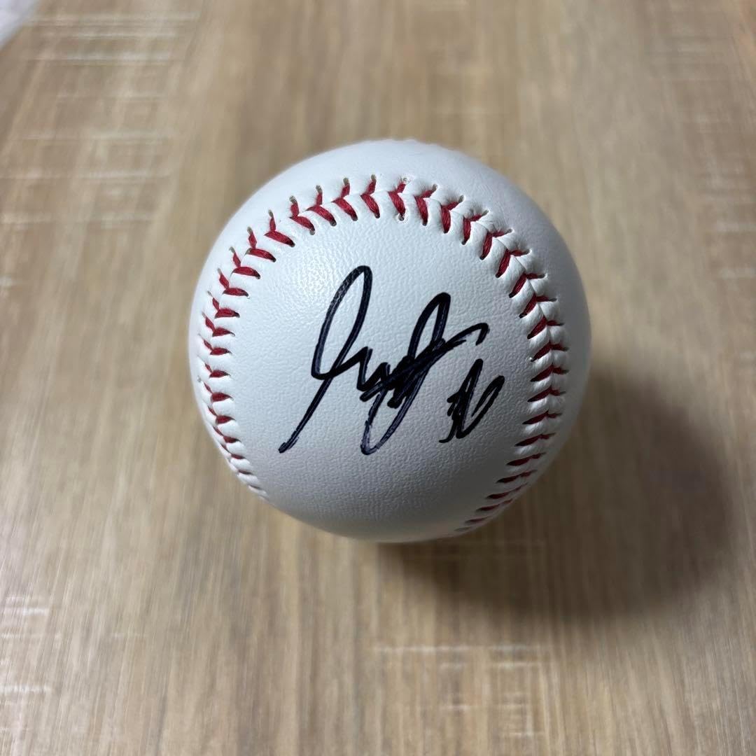 福岡ソフトバンクホークス イヒネイツア 直筆サインボール ロゴ