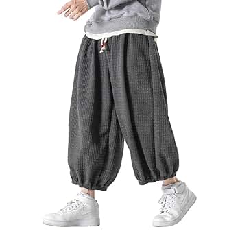 Amazon.co.jp: YACORESYA Sarouel Pants, Men's, Autumn/Winter