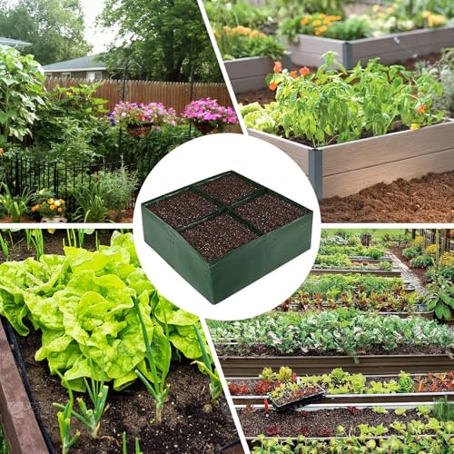 Contenedor transpirable rectangular para solucionar la falta de espacio en huertos de jardín 5