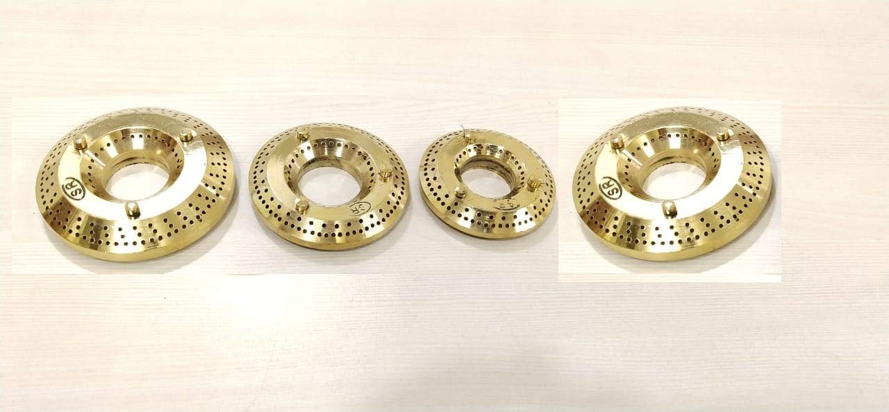 AST Brass Gas Stove Burners Cap Set of 4 Suitable for Prestige, Elica