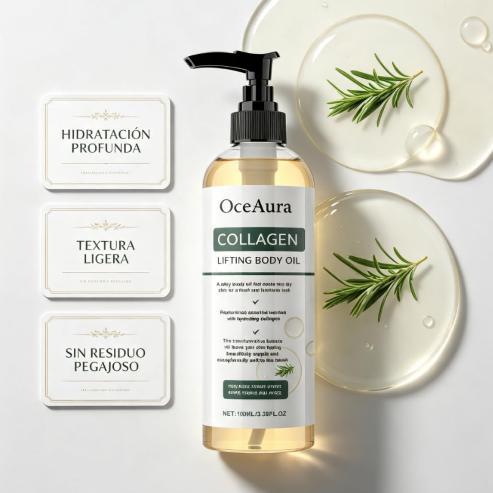 Oce Aura Collagen Lifting Body Oil Original