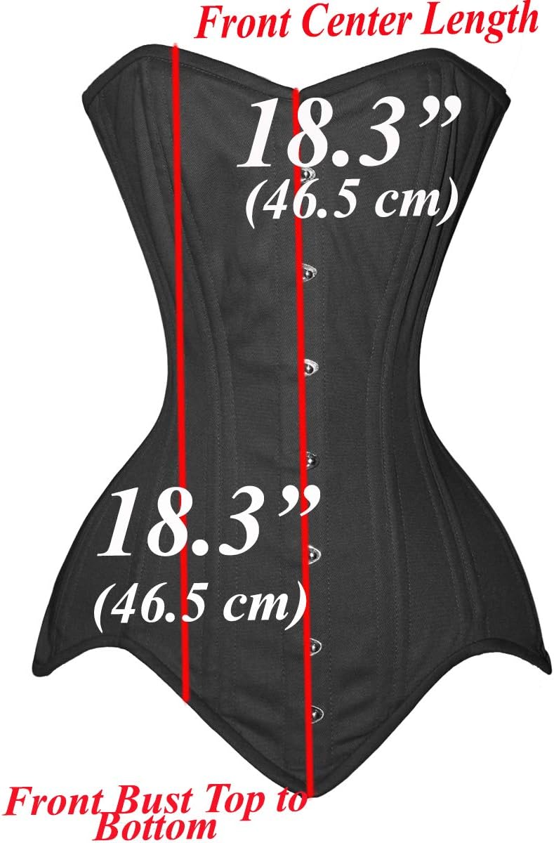luvsecretlingerie Heavy Duty 26 Double Steel Boned Waist Training Overbust Tight Shaper Corset #8151 - Image 4