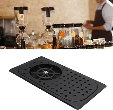 Rinser, Embedded Glass Sink Rinser High Pressure Washing Easy To Install 304 Stainless Steel Multi Angle Flushing with Drip Tray for Bar Black A