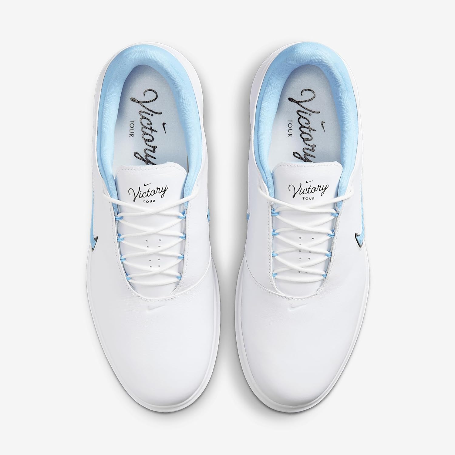 Nike Golf Air Zoom Victory Tour 4 Shoes White/Black/Psychic Blue 101