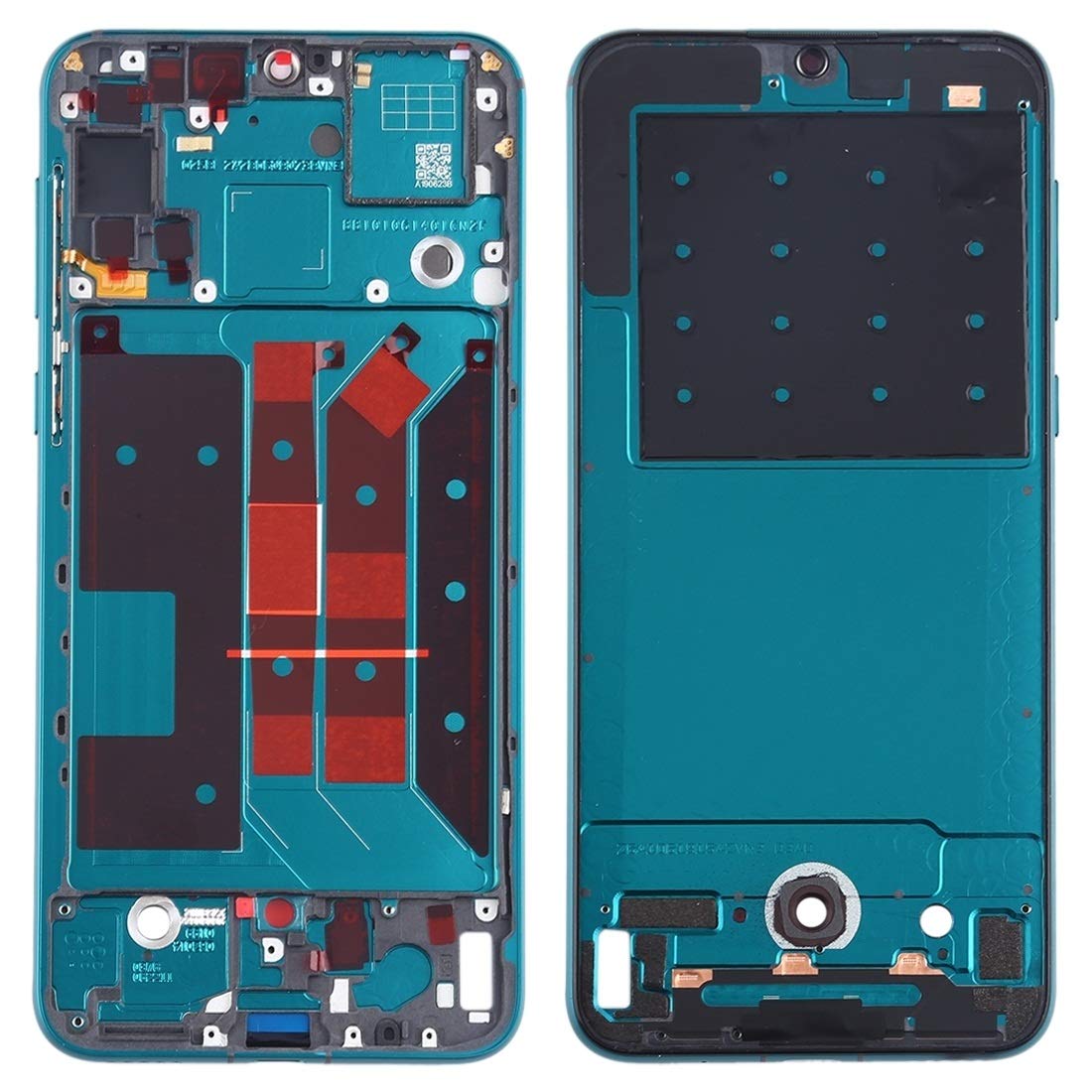 Cadre de téléphone Huawei Nova 5 Pro vert de remplacement