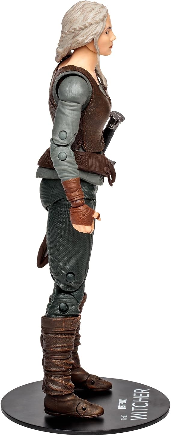 McFarlane Toys, The Witcher Ciri & Geralt of Rivia (Season 3) 7in Action Figure 2pk, Ages 12+