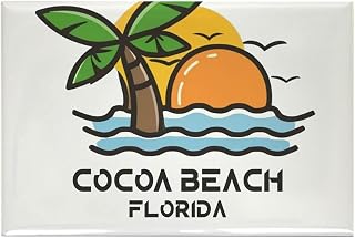CafePress Florida Cocoa Beach Magnets Rectangle Magnet, 3"x2" Refrigerator Magnet