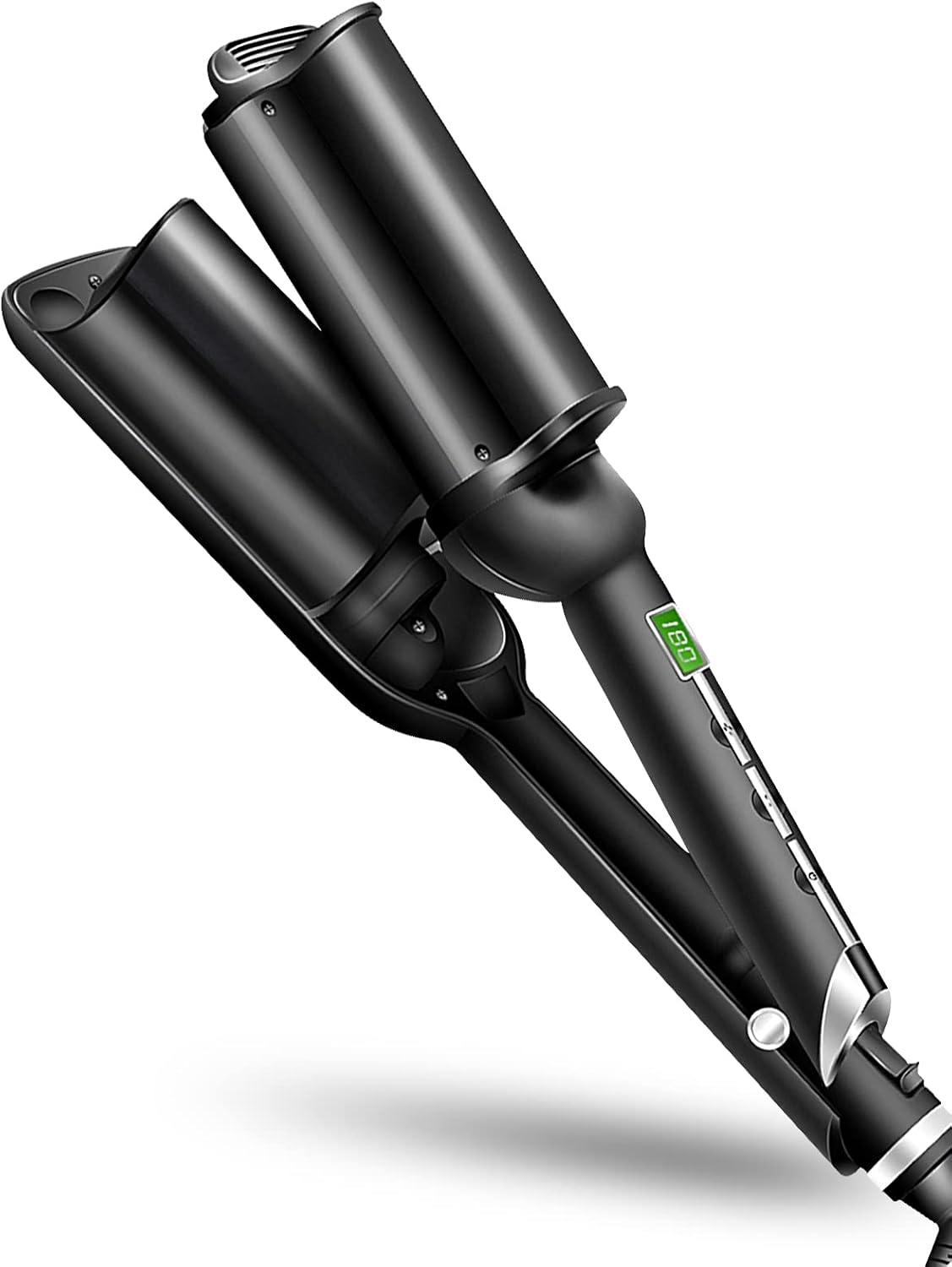Professional Hair Waver 2 Barrel Curling Iron 30mm Fast