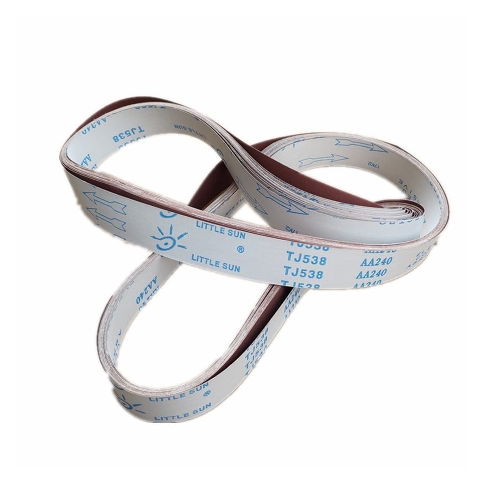 Pas szlifierski 5 sztuk 50 * 2100mm drewno i metal polerowanie taśma szlifierska 2" ścierna szlifowanie stal nierdzewna P60-600# Mix Pack(5pcs Grit 120)