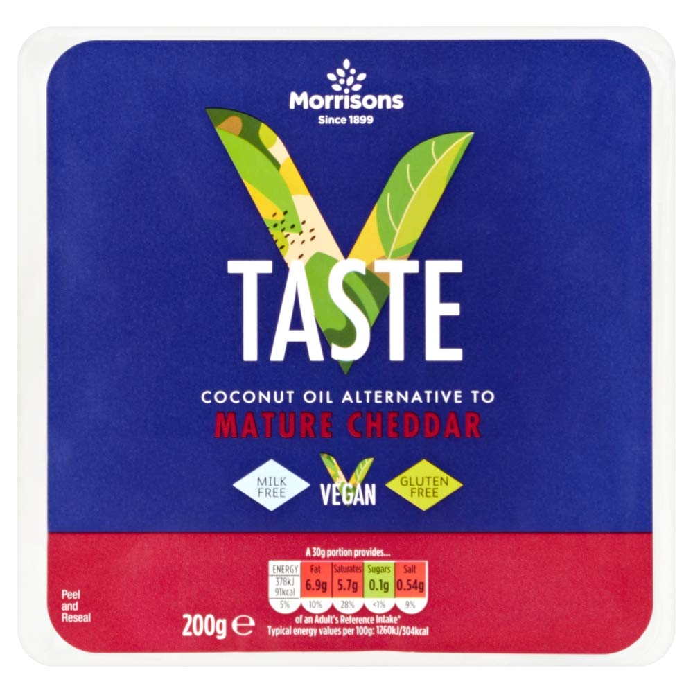 Morrisons Free From Mature Cheddar 200g