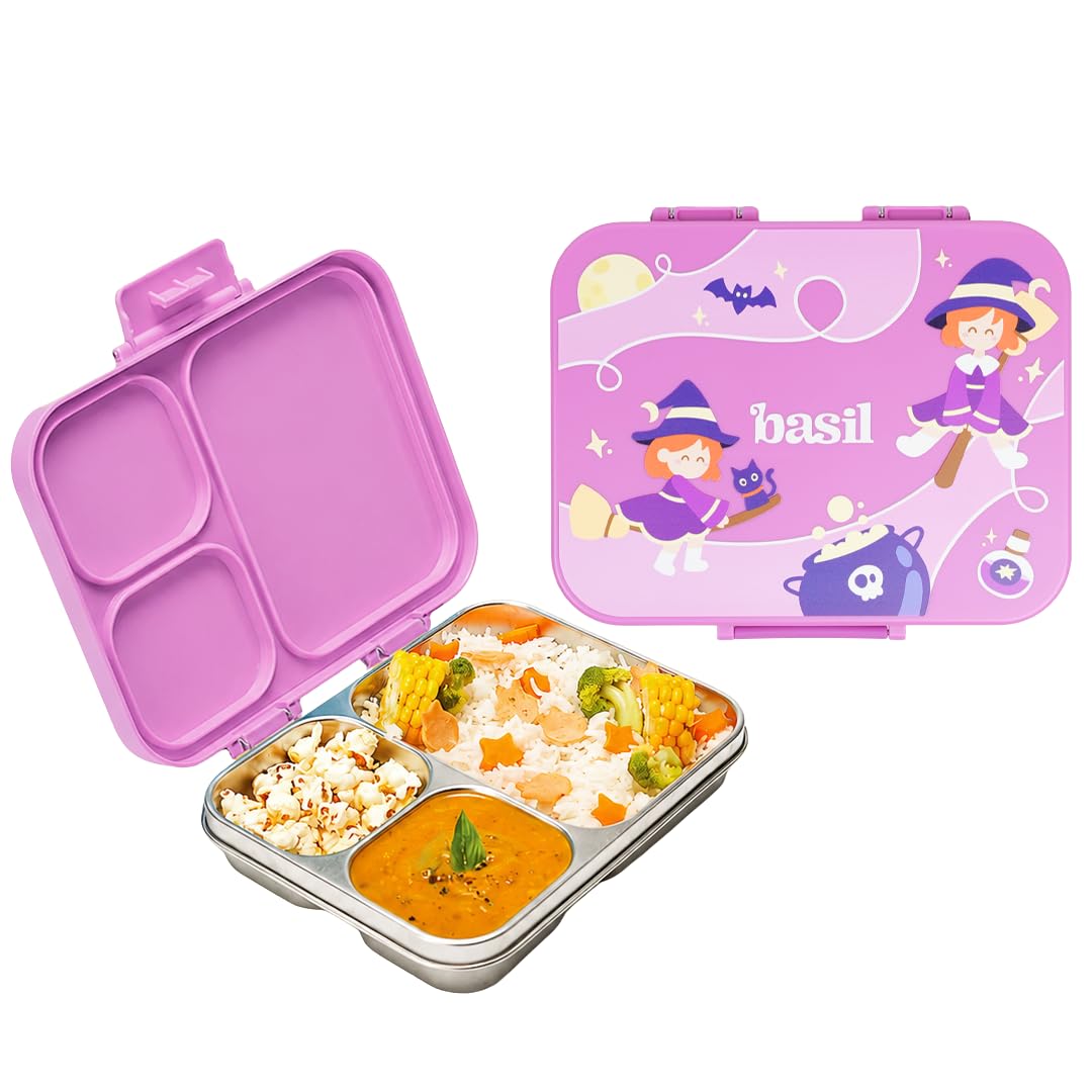 Basil Bento Ace Lunch Box - Stainless Steel -17 Basil Bento Ace Lunch Box - Stainless Steel -17