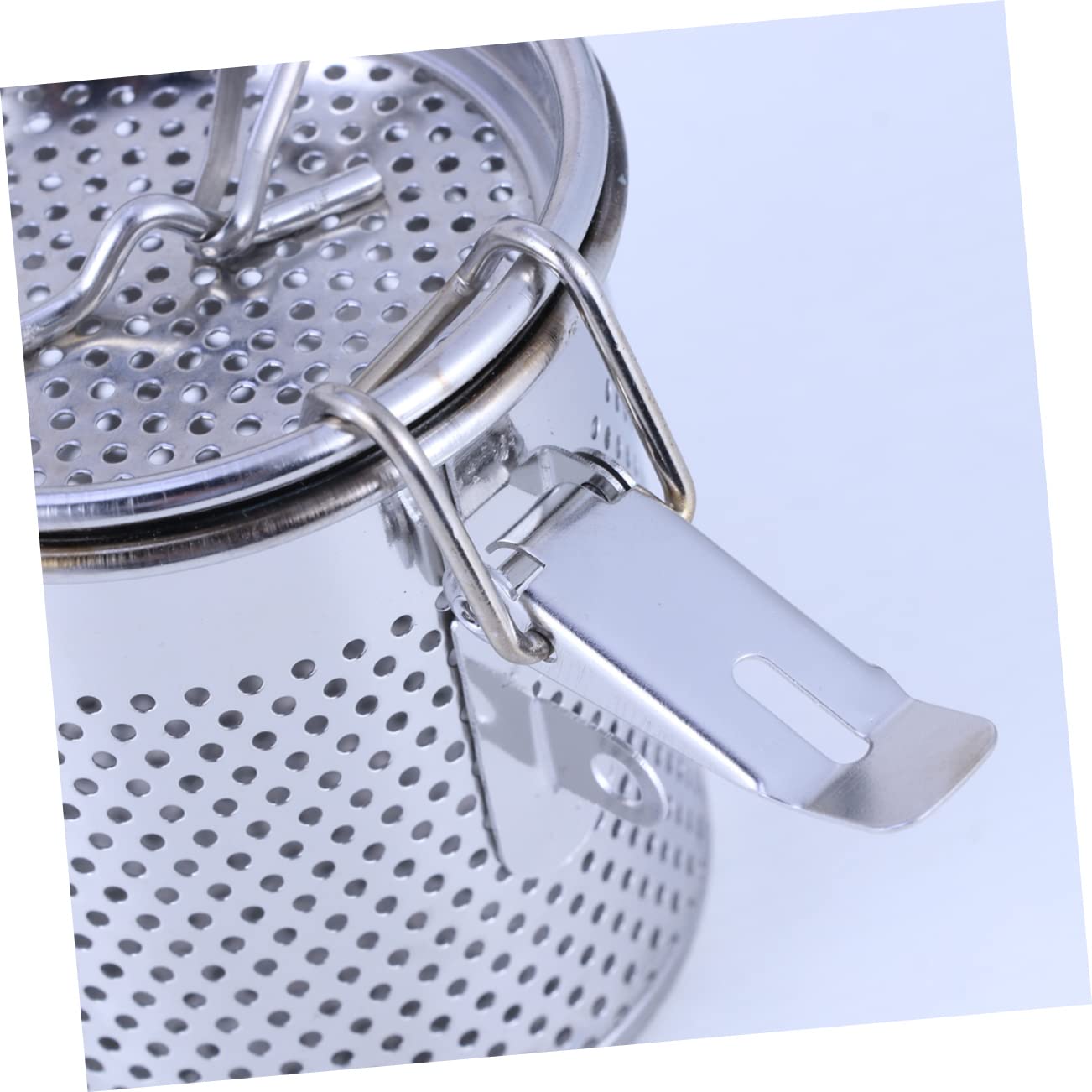 PRETYZOOM Soup Ball Strainer Stainless Steel Mesh Strainer Bowl Spice Infuser Cooking Kitchen Gadget Chain