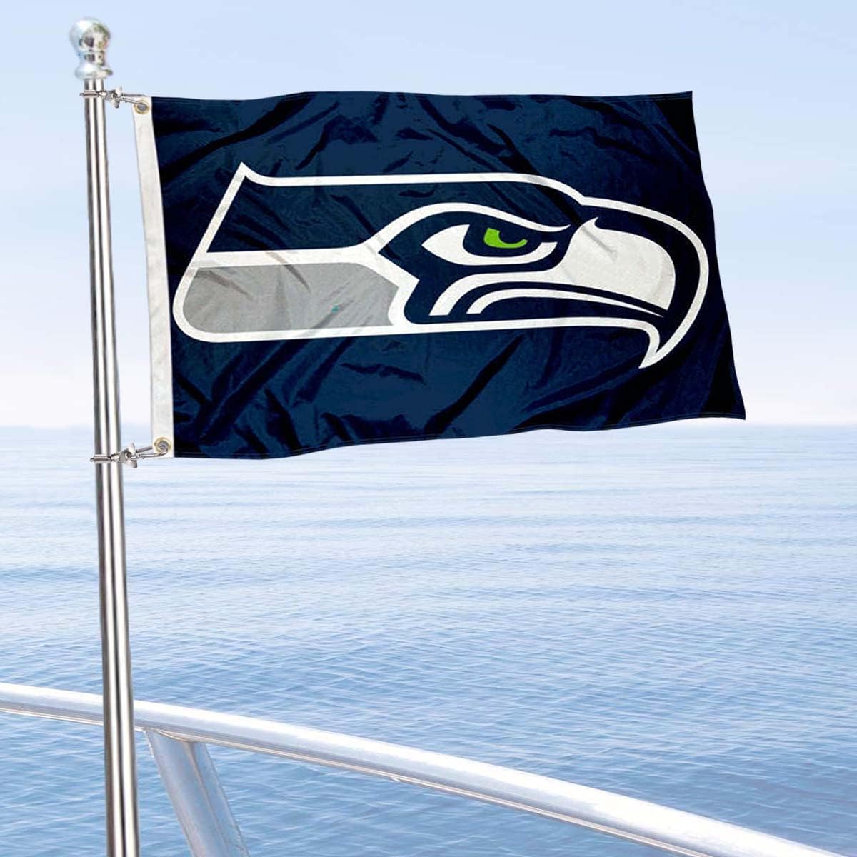 Seattle Seahawks Boat and Golf Cart Flag