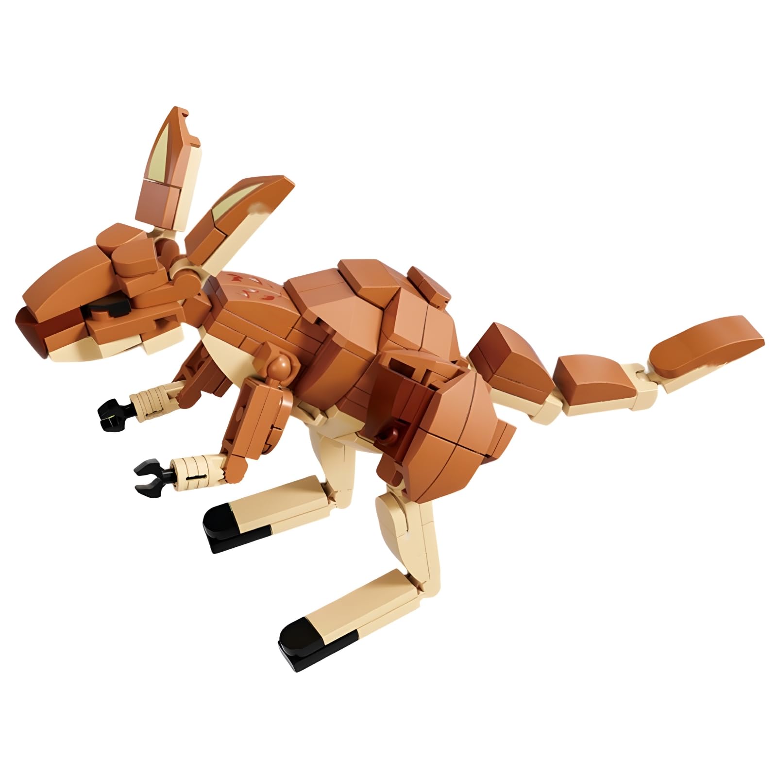 Kangaroos Building Blocks, Forest Animals Building Set, Creative Ideas Animals Bricks Toys, Zoos Model Toys for Kids, Party Favors, Decoration, Gifts for Kids and Adults, 160 PCS — image 1