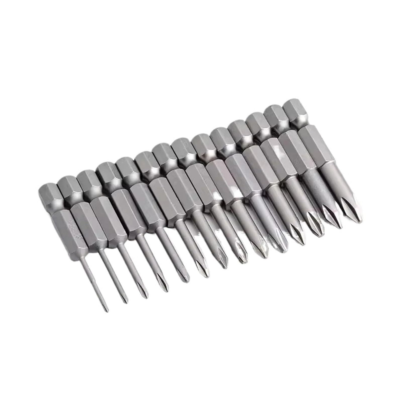 Jeu de tournevis cruciformes et embouts Phillips magnétiques 1/4 pour outils électriques