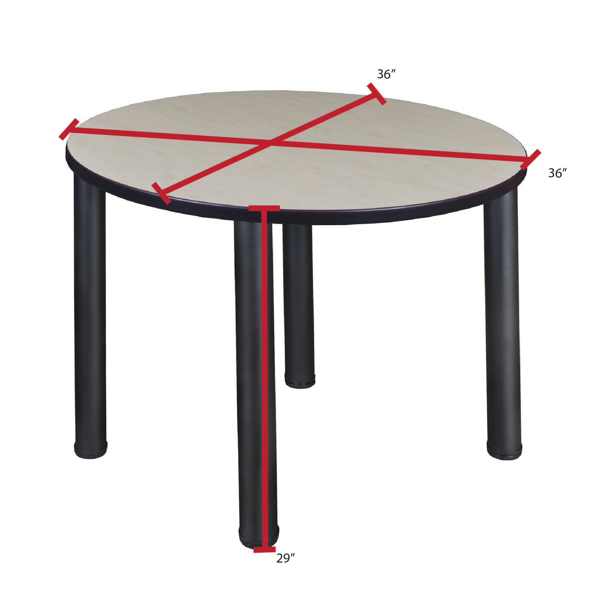 Amazon.com - Regency Kee 36 in. Medium Round Breakroom Table