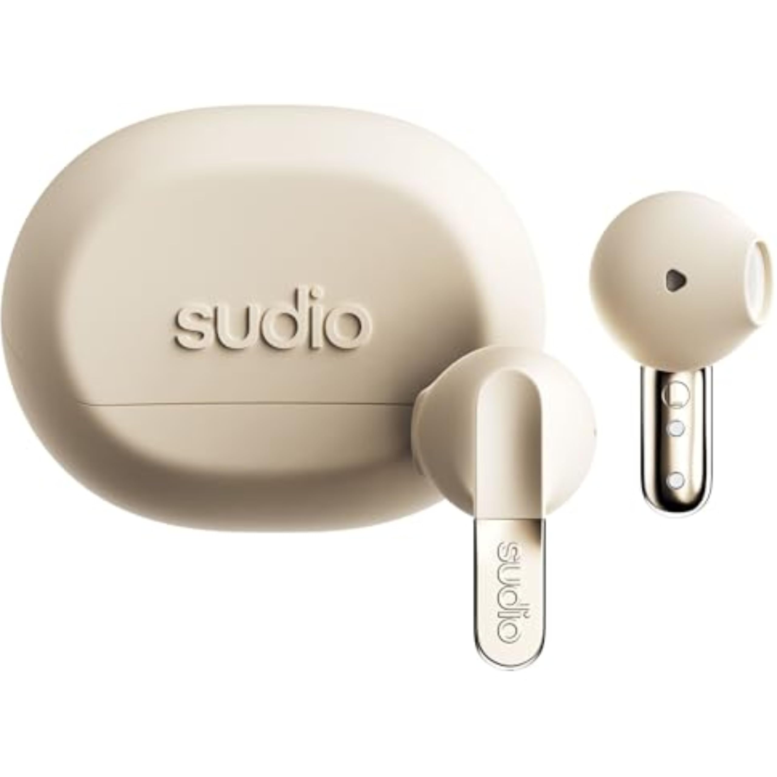 Amazon.co.jp: SUDIO N3 (サンドゴールド) ワイヤレスイヤホン