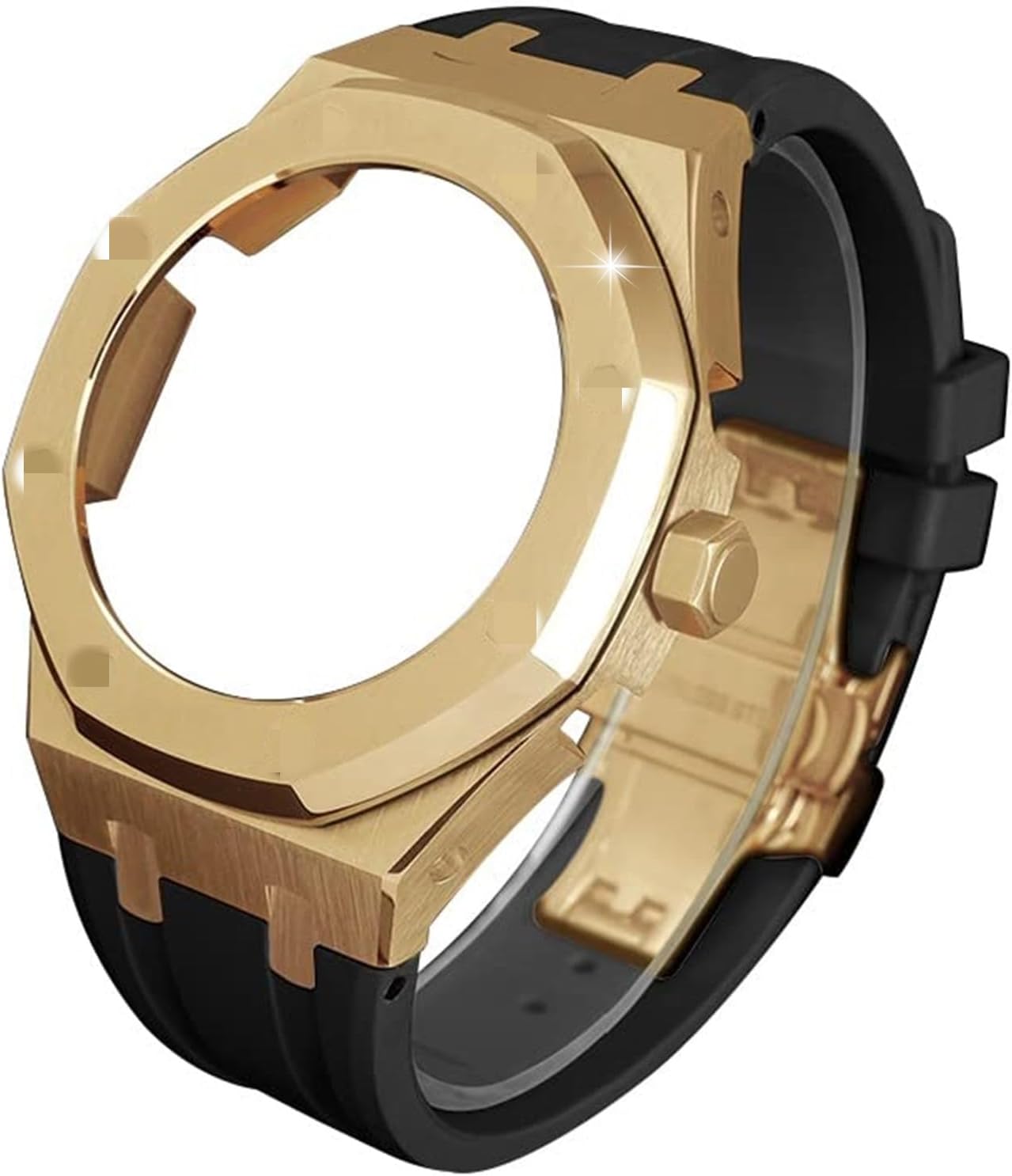GA-2100 GA-2110 第四世代ベゼル&ベルト カスタム パーツ　金 Amazon.co.jp: GA2100 第四世代 時計 ベゼル バンド 【サクラ