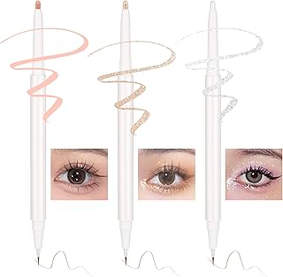 3 rotuladores de maquillaje de doble extremo,...