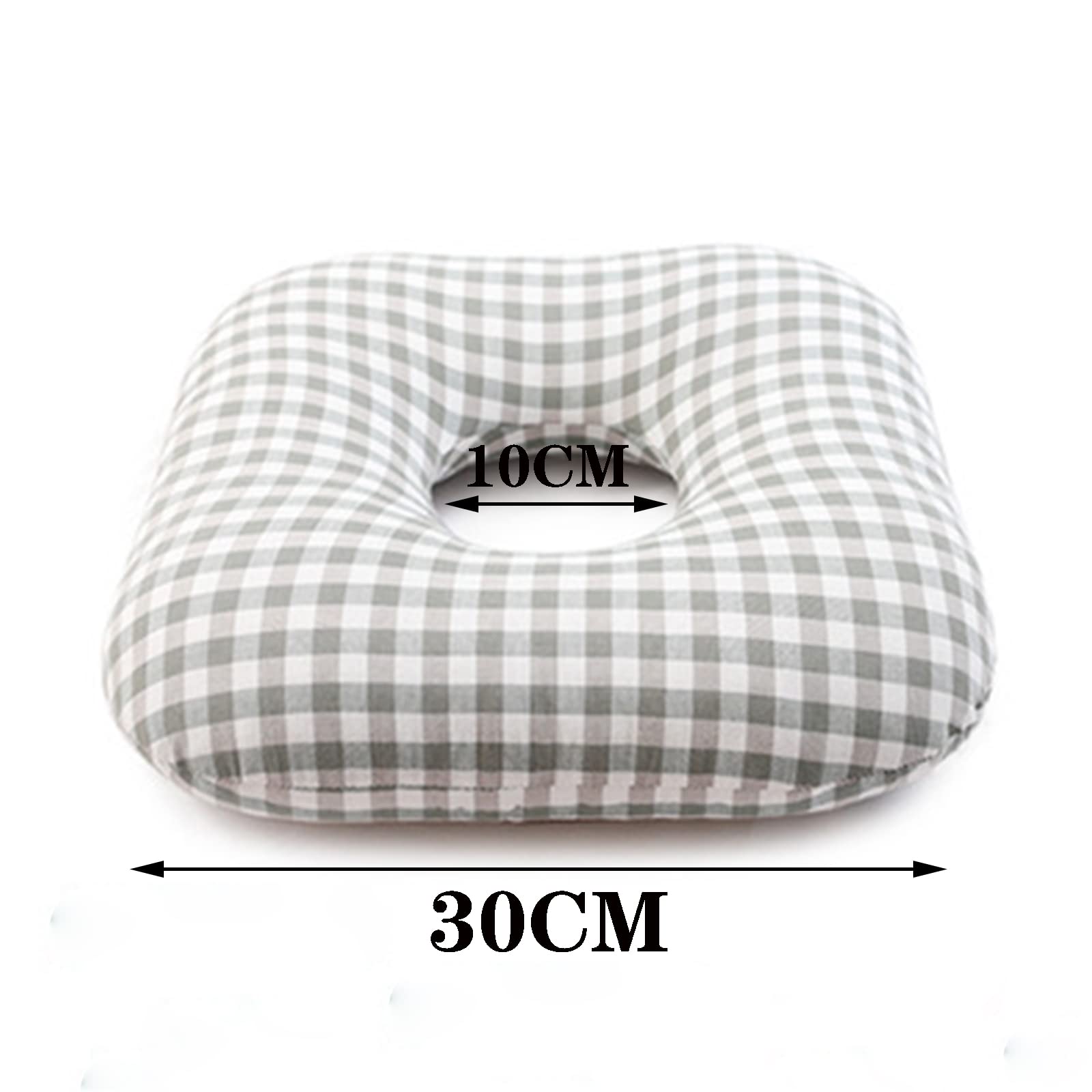 Cojín Antiescaras para Cama : Almohadilla Antiescaras En Forma De Dona para Personas Postradas En Cama, Ancianos, Cómoda Y Transpirable para Aliviar El Dolor,Green-30CM
