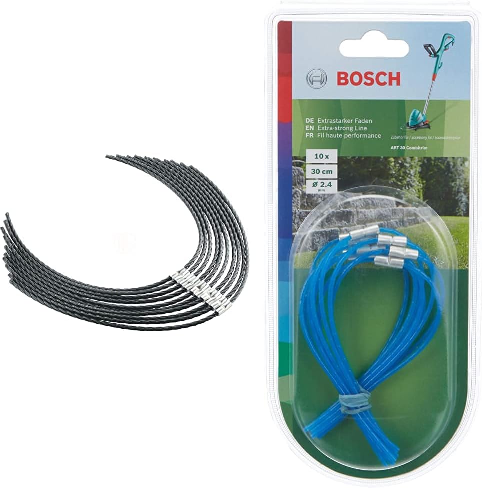 20 Pezzi Fili Decespugliatore Bosch AFS 23-37 - 37cm X 3.5mm | Ricambi Originali - Foto 11
