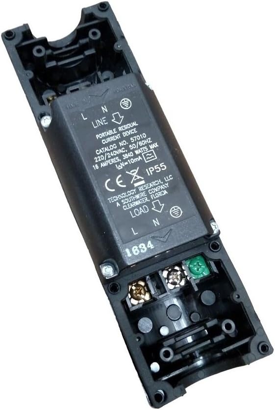 57010, Portable Residual Current Device, in-Line User Attachables 501-6 230V/16A
