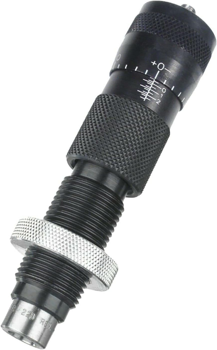 Forster Products Bench Rest Ultra Micrometer Seater Die, Fine Tune Adjustment of .0005″ with .001' Gradation Marks