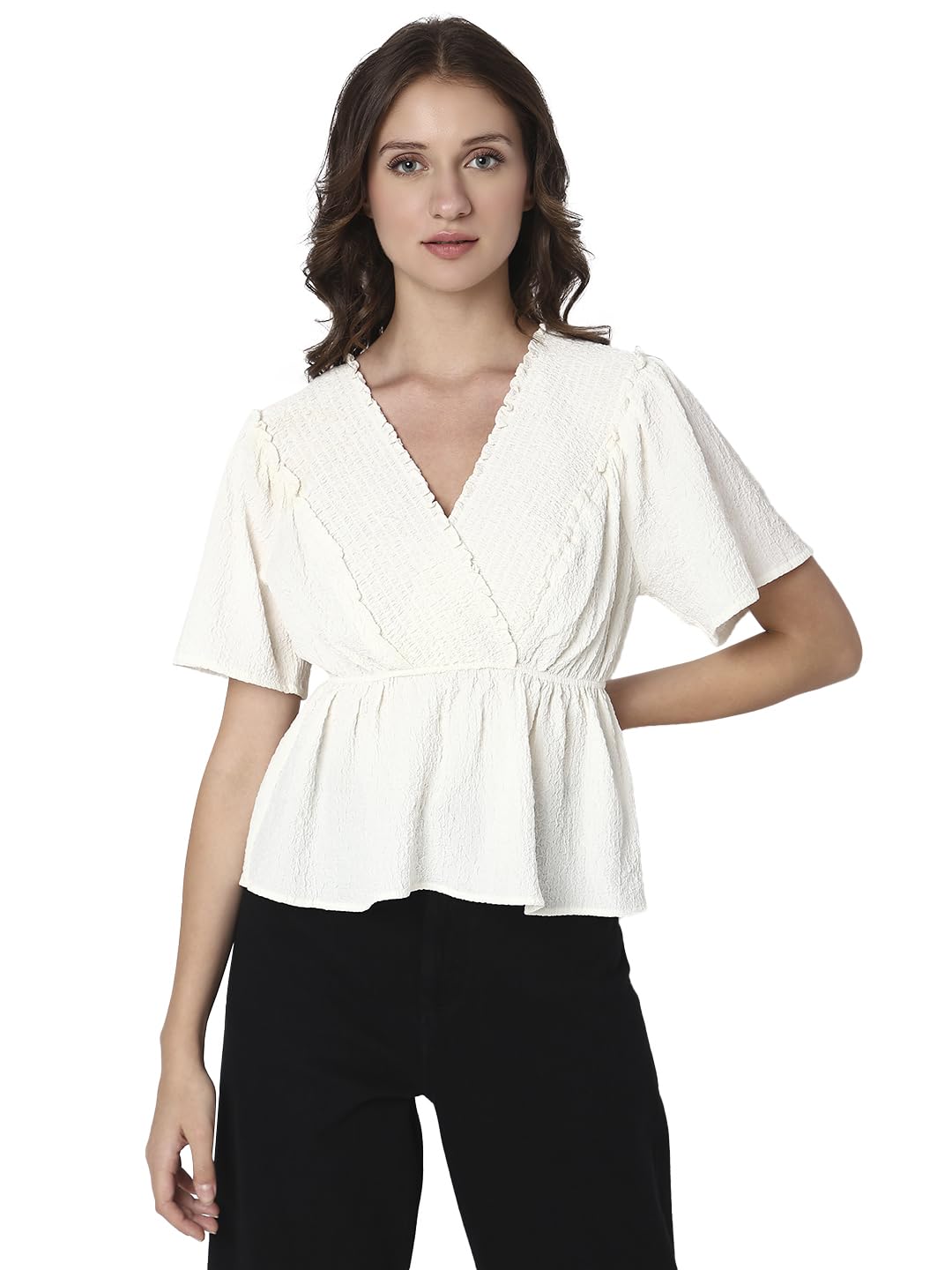 vero moda Women's Regular Fit T-Shirt-picture-34
