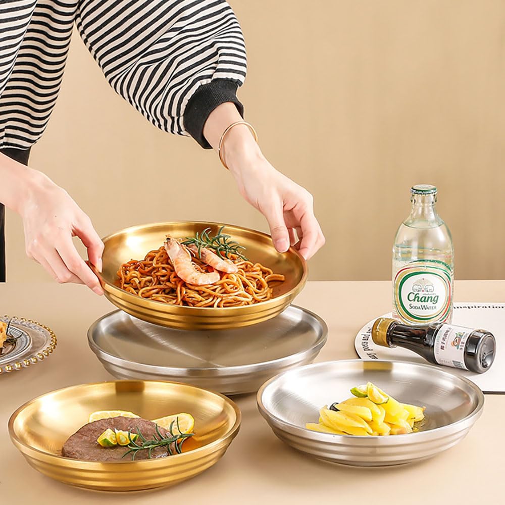 Amazon | 美濃焼 益子焼 和皿 和食盛り皿 取り皿 304ステンレス 二重