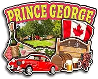 Vista 12 de Nanaimo British Columbia Canada - Imán de madera para nevera, colección de madera 3D, hecho a mano, recuerdos de la ciudad de viaje, imán