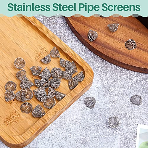 Stainless Steel Screens 3/4 Inch Conical Design Bowl Screen Filters Metal Filters Screens Filters, Adjustable Size (40 Pcs) #TOP4