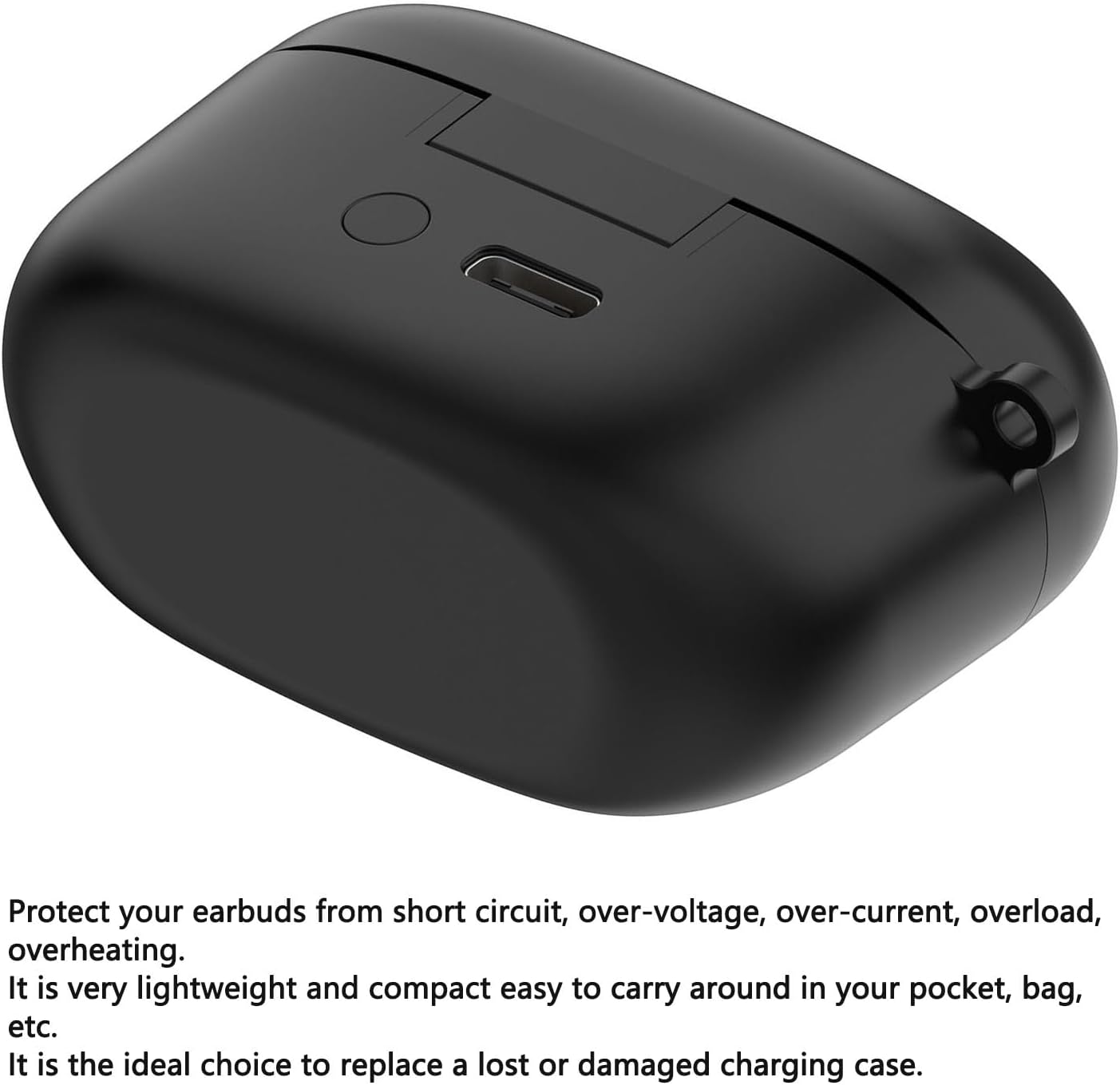 Gugxiom Earbuds Charging Case for S, Replacement Charger Case with USB C Cable Cord & LED Indicator, Charger Dock Station for S Accessories