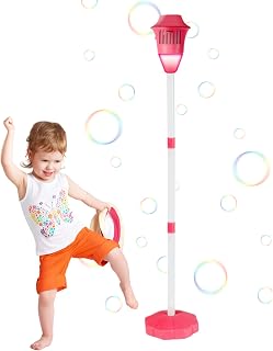 Burbujas para exteriores, dispositivo de burbuja de luz, lámpara de burbujas, máquina automática para niños, diseño de forma de carga de carretera, juguete para entretenimiento para familia, vecinos