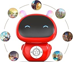 Storybot | Robot Toy for Babies, Toddlers & Kids | USB Rechargeable Type-C & In-built Music | Popular Bedtime Stories, Rhymes & Songs | Best Gift for Boys & Girls 6+ Months (Red)